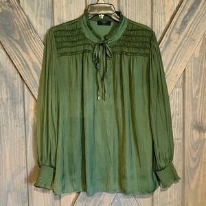 Tahari Olive Green Women's Blouse